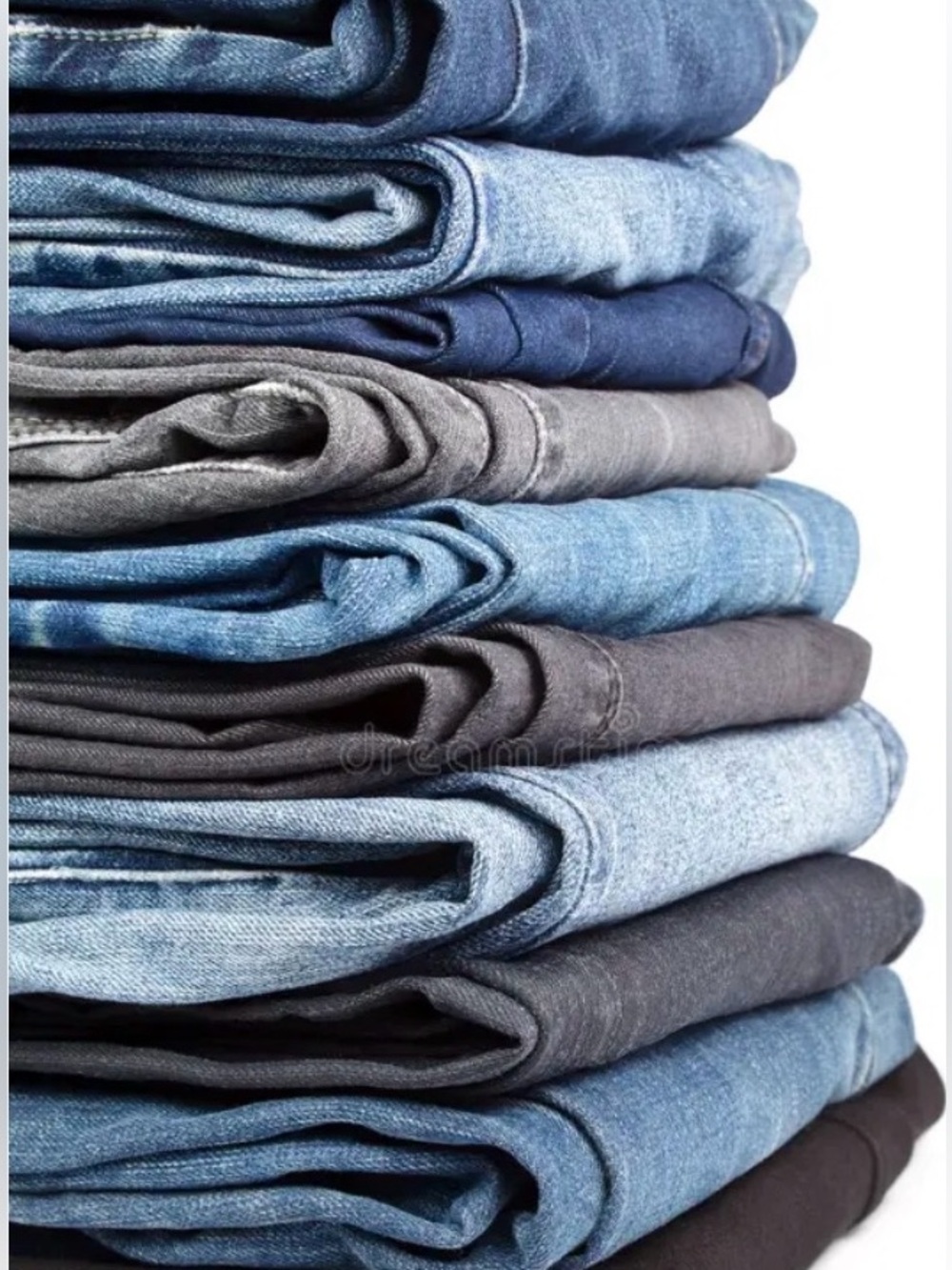 American Eagle & Hollister Dark blue, Light blue and Distressed Jeans